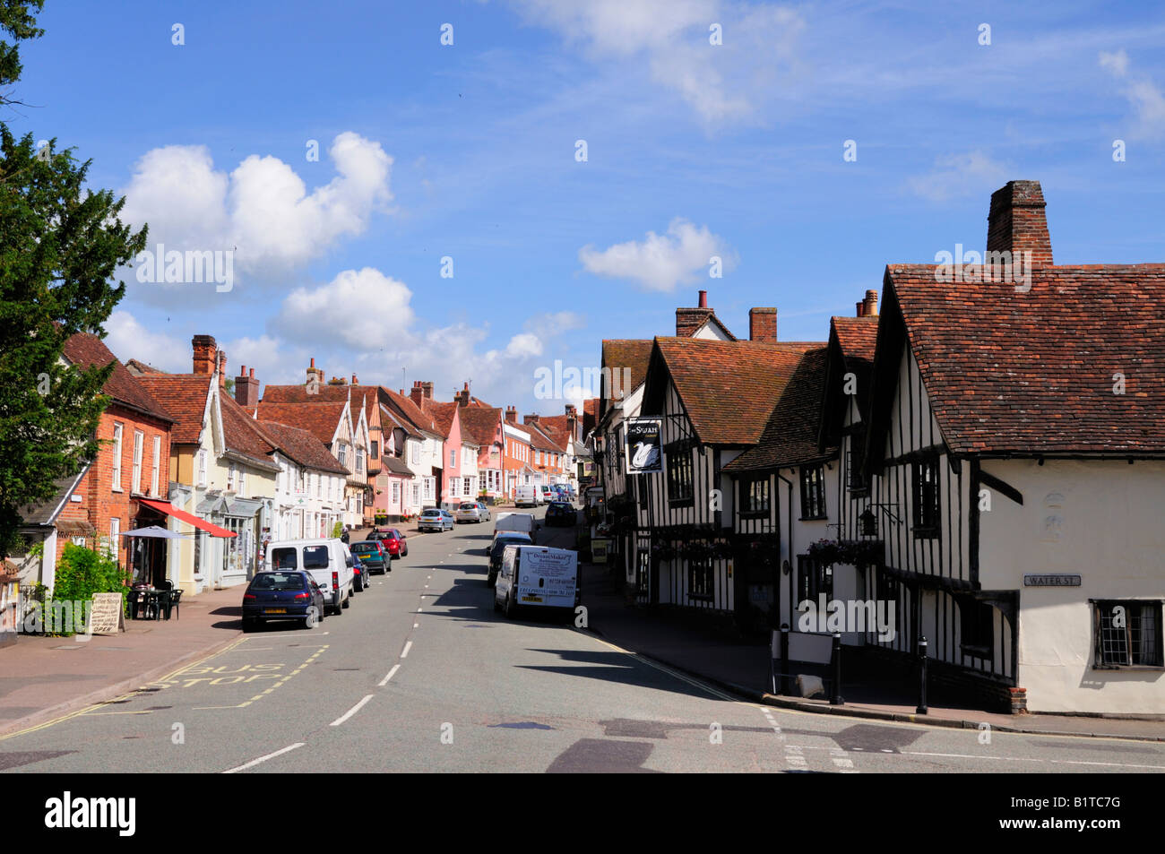 Long Melford, Suffolk, Angleterre, RU Banque D'Images