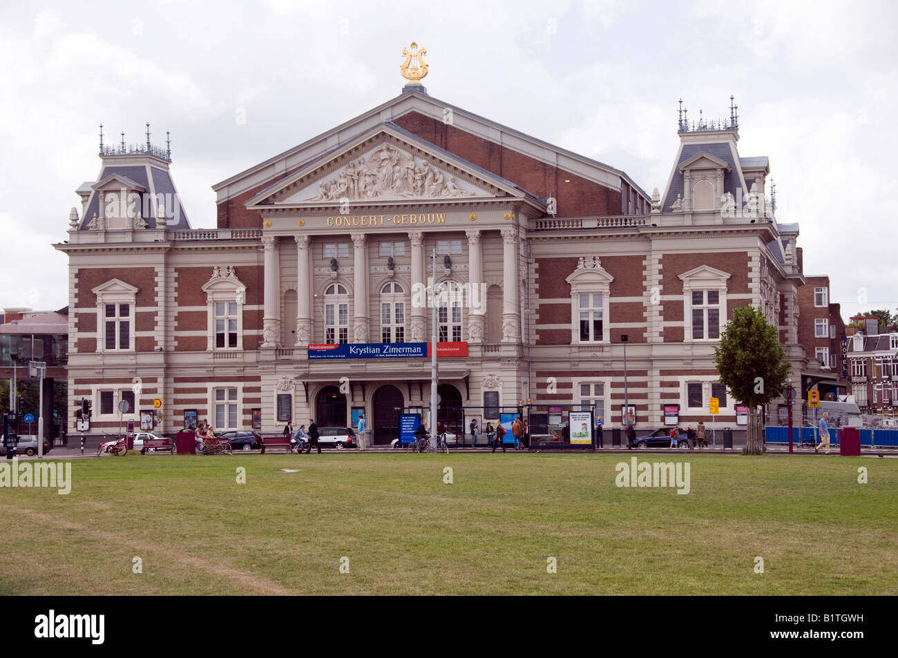 Concert Gebouw Amsterdam Pays-Bas national music concert hall d'expositon Banque D'Images