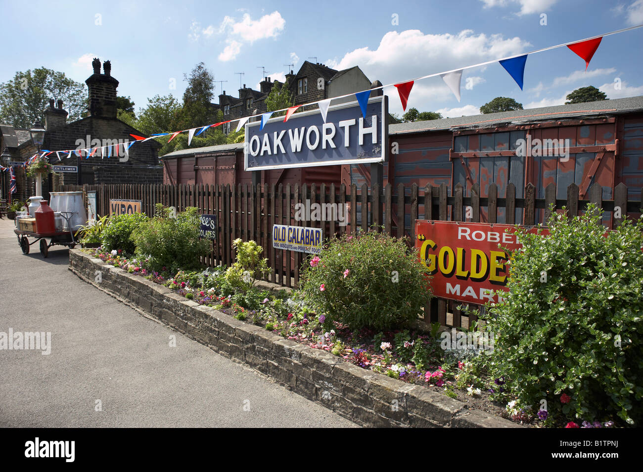 Concon ET VAUT Valley Steam Railway Banque D'Images