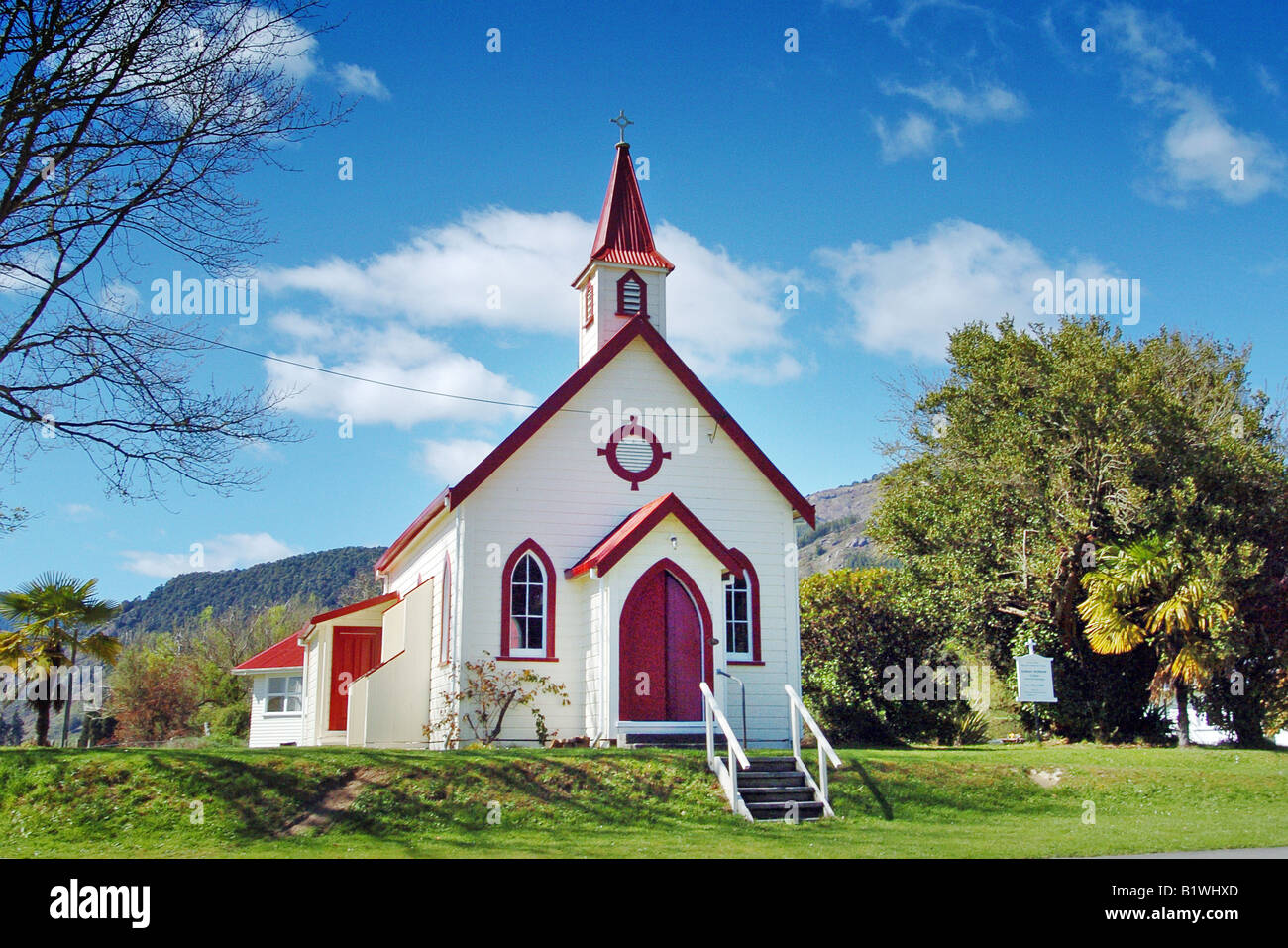 NEW ZEALAND NORTH ISLAND SHANNON Banque D'Images