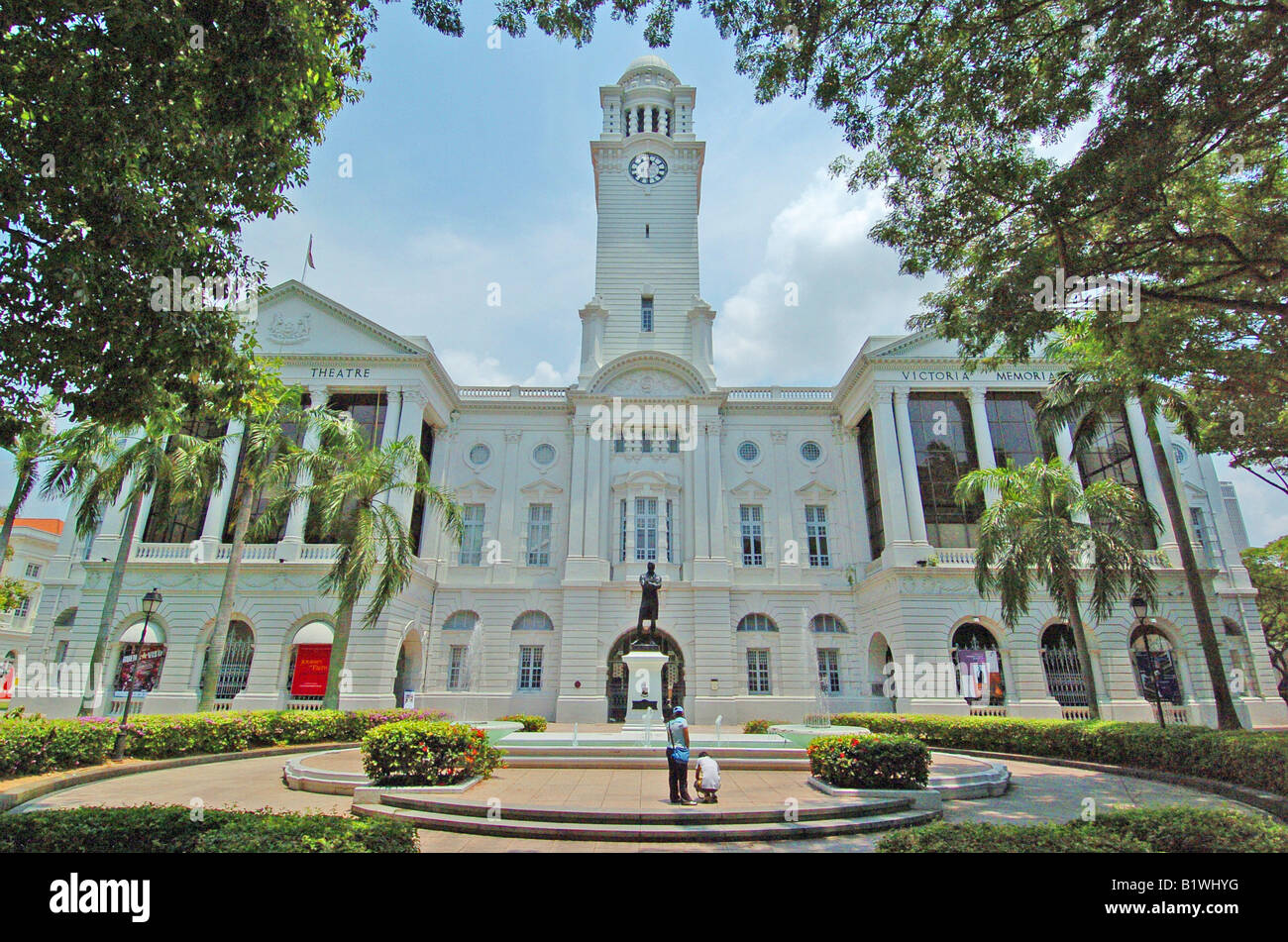 Parlement de Singapour LANE Banque D'Images