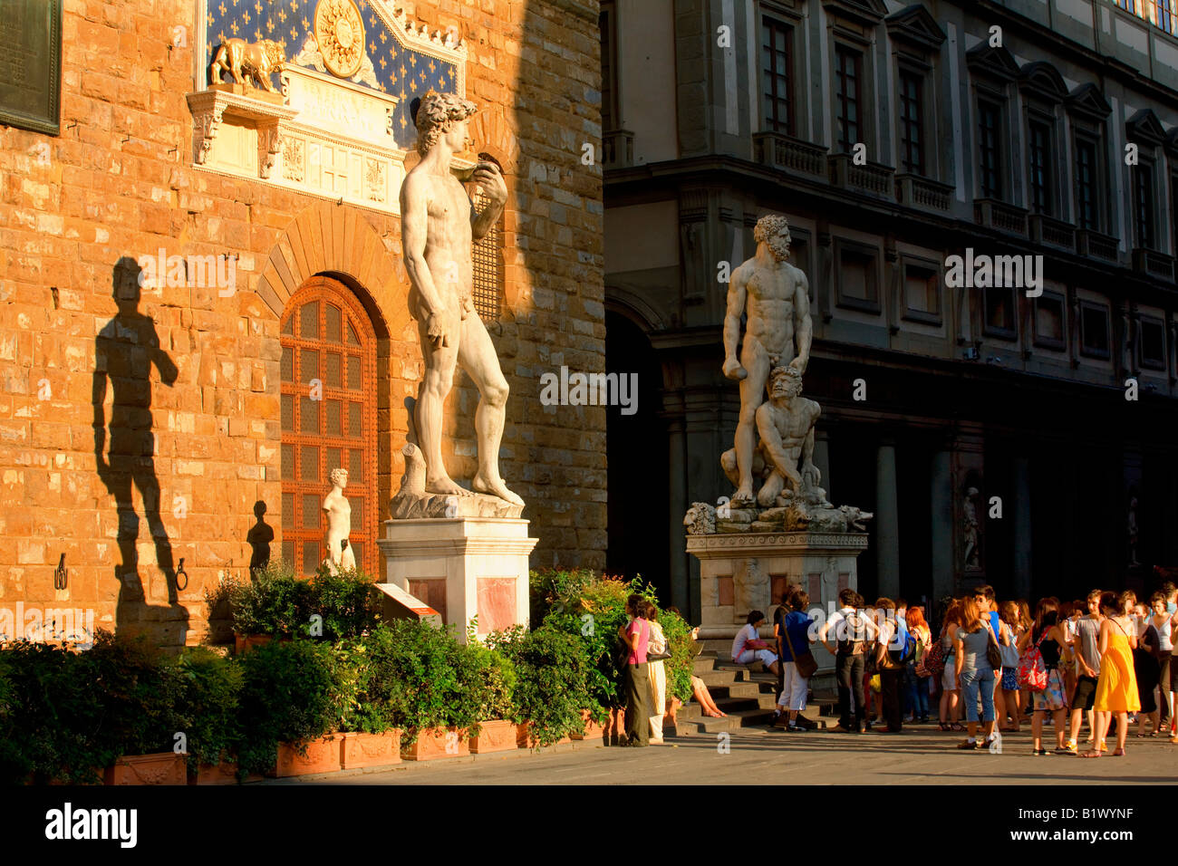 Palazzo Vecchio à Florence Banque D'Images