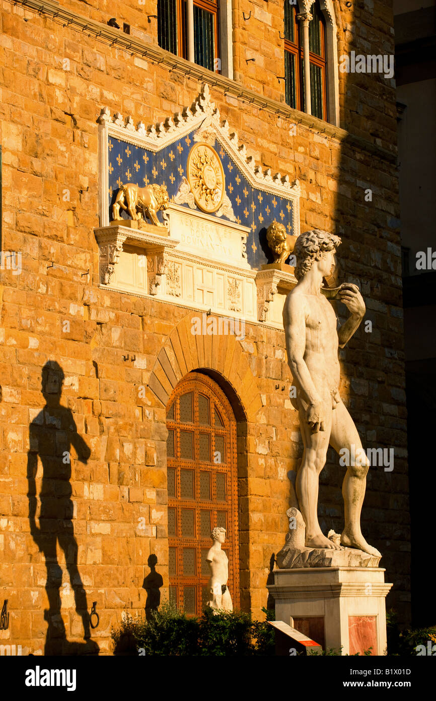 Palazzo Vecchio à Florence Banque D'Images