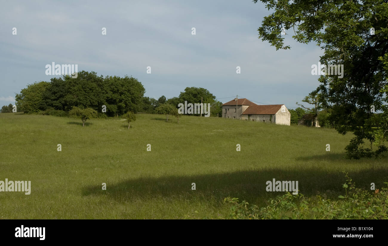 Salvezou, près de Cahors, lot, france Banque D'Images