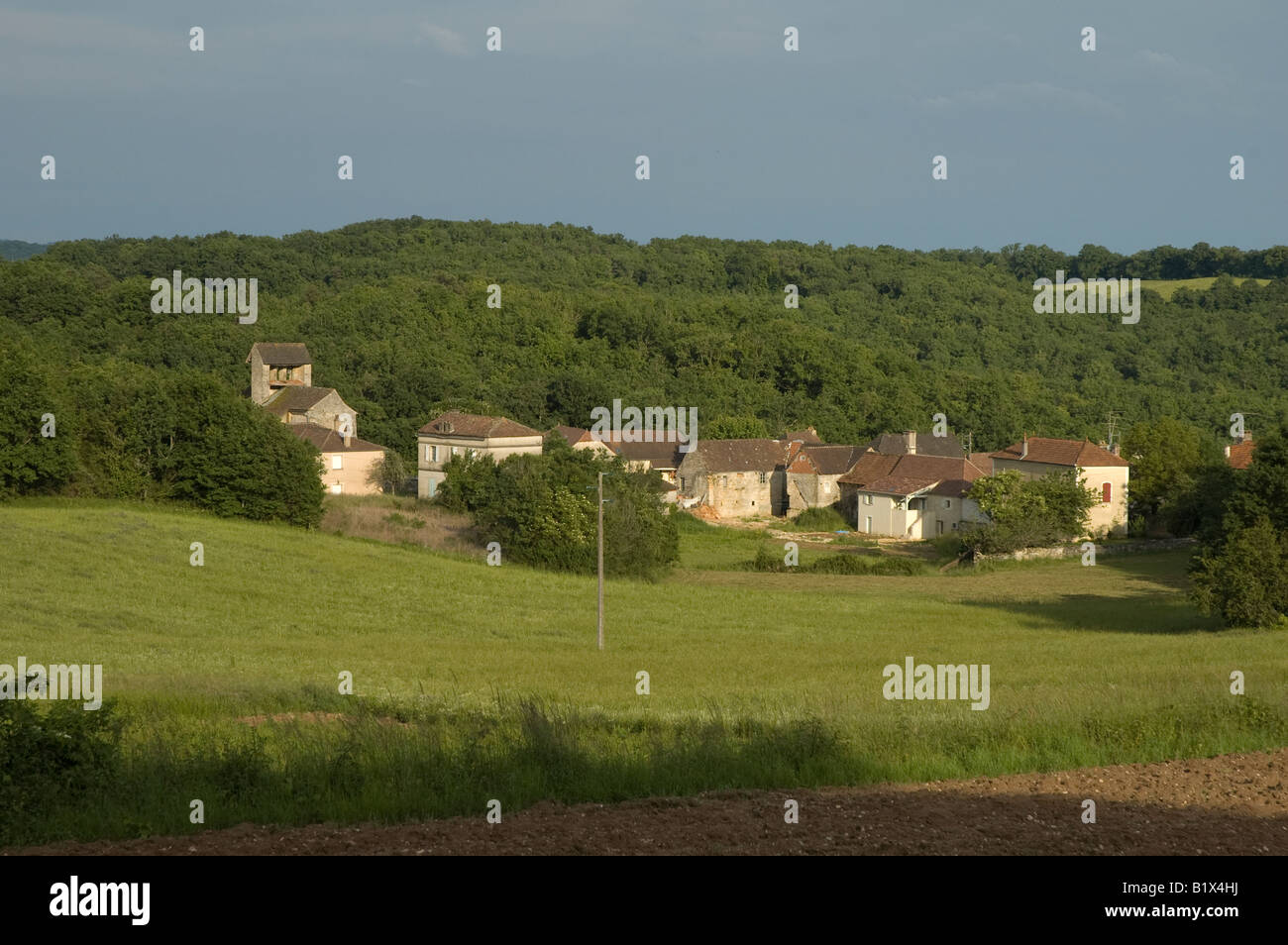 Salvezou, près de Cahors, lot, france Banque D'Images