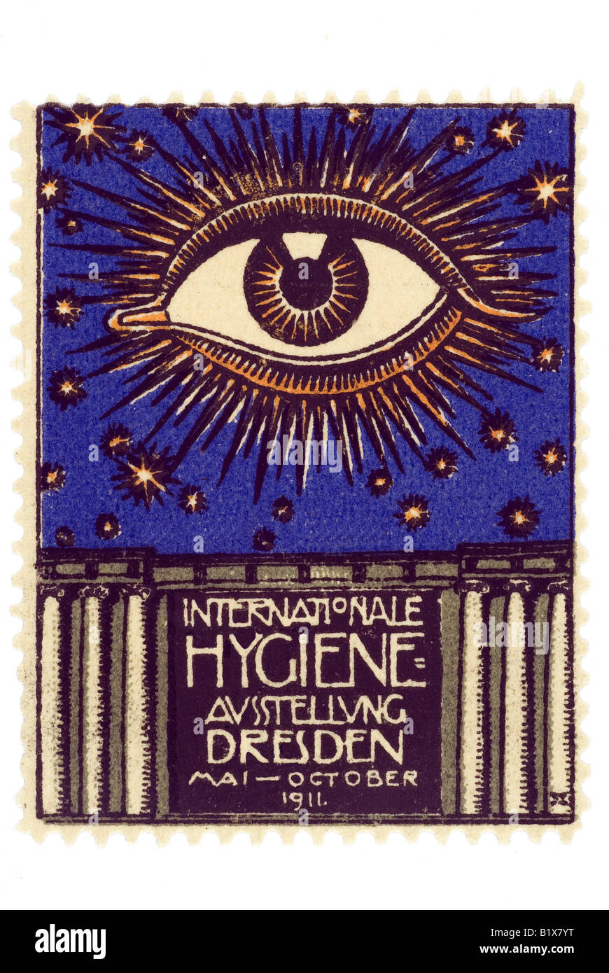 Hygiène internationale Ausstellung Dresden 1911 Banque D'Images
