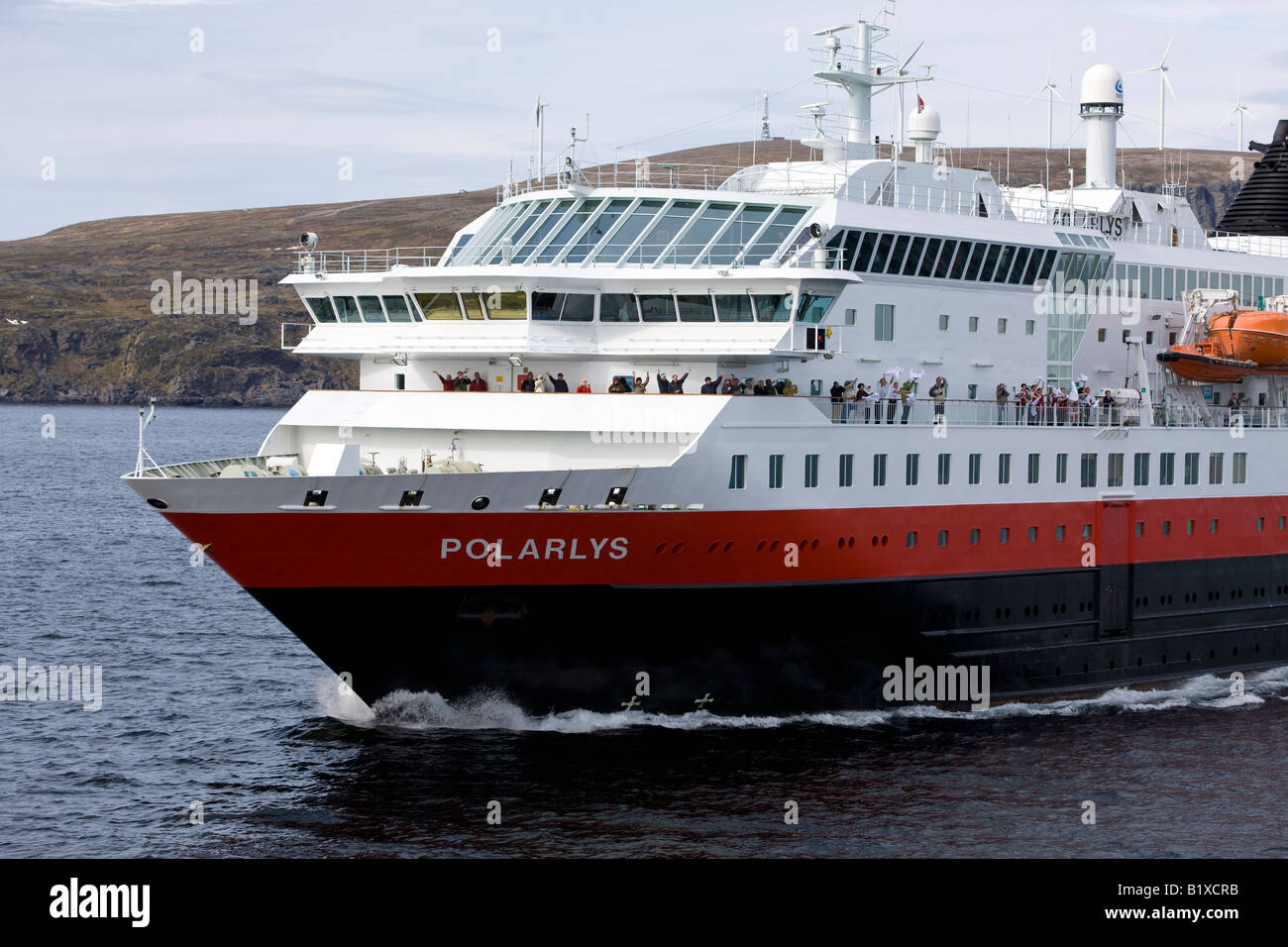 Mme Polaris (Havøysund) Banque D'Images