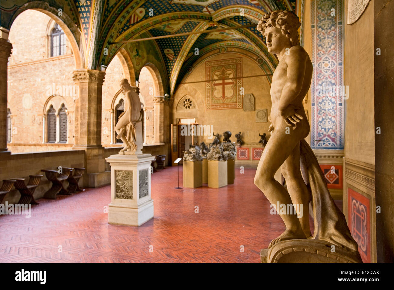 Musée du Bargello à Florence Banque D'Images