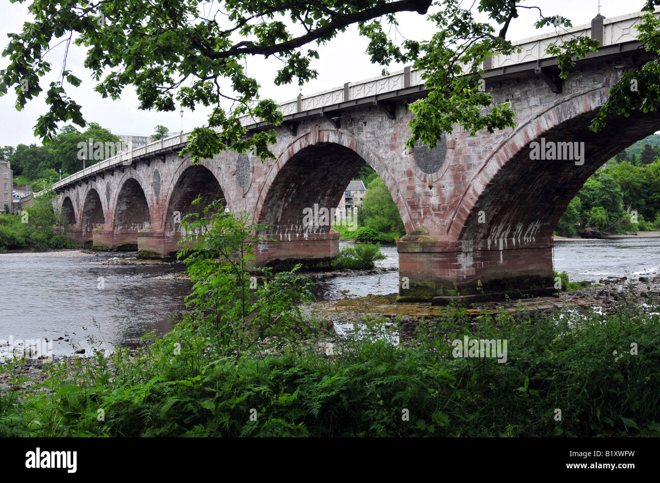 Smeaton s Bridge Perth Ecosse construit 1771 Banque D'Images