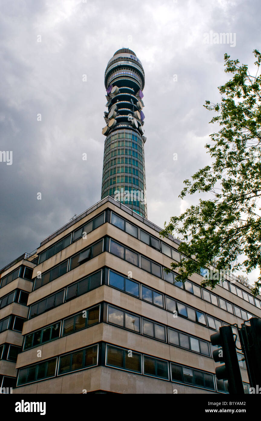 Telecom Tower (anciennement tour du bureau de poste), Londres. Banque D'Images