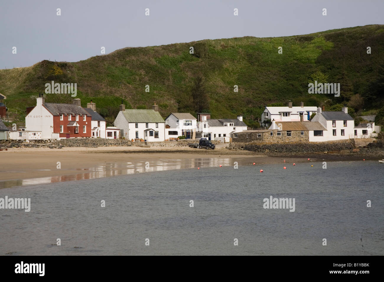 Porth Dinllaen, Ty Coch Inn Banque D'Images