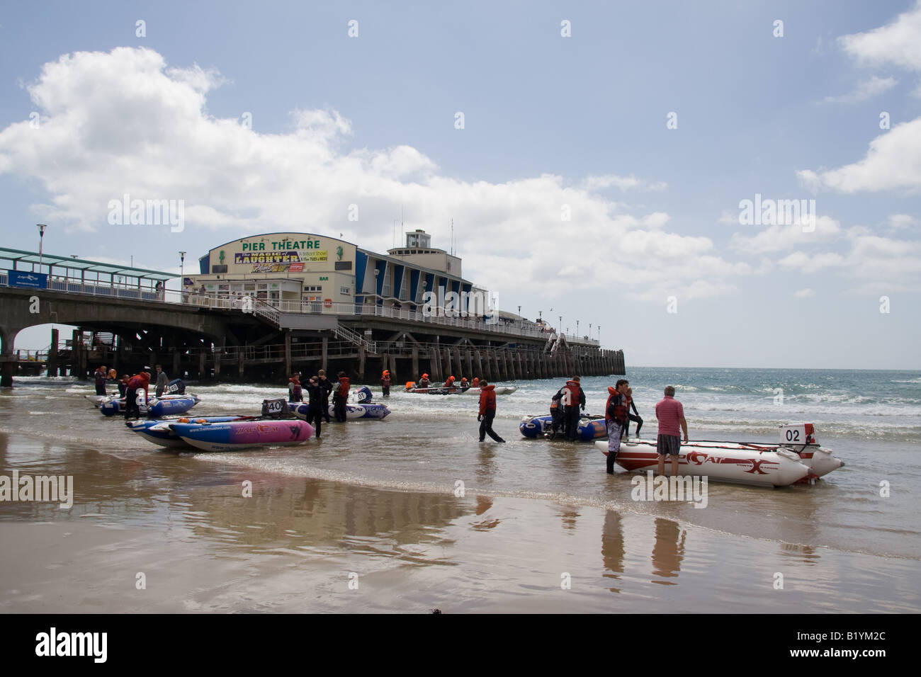 2008 Championnats Zapcat complètent la jetée de Bournemouth Banque D'Images