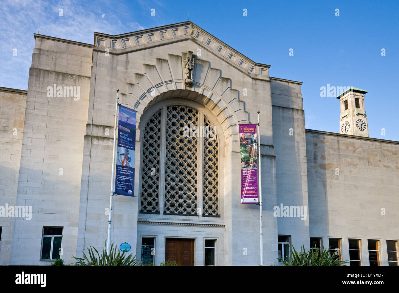 Galerie d'Art de Southampton situé dans le Centre Civique Southampton Hampshire Angleterre Banque D'Images