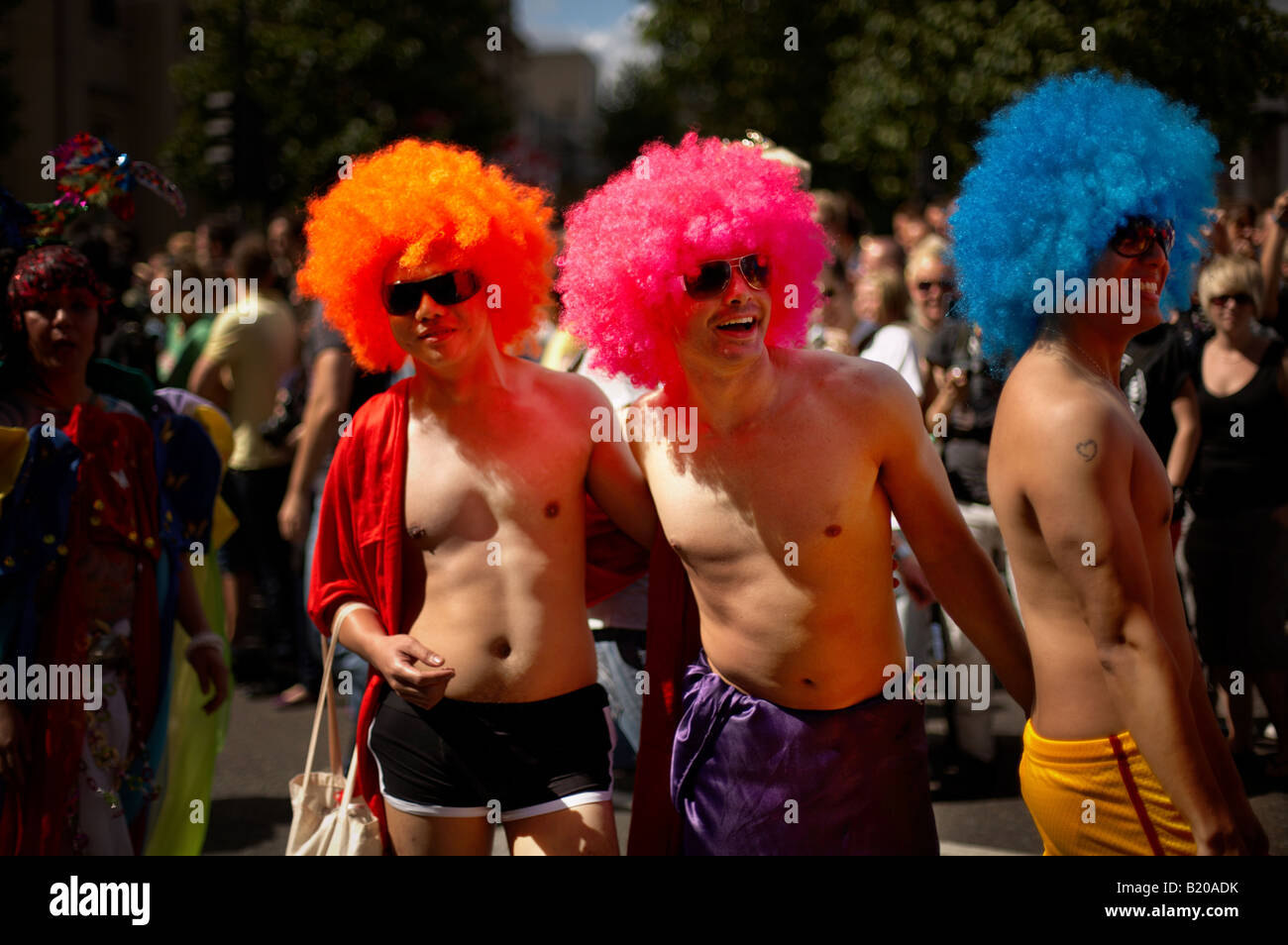 Londres Gay Pride Parade 2008 Banque D'Images