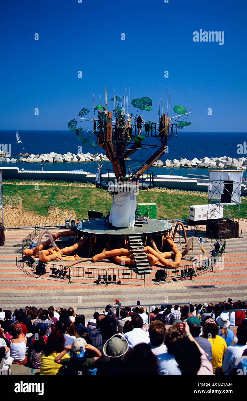 Pièce de théâtre Forum 2004 Barcelone Catalogne Espagne Banque D'Images