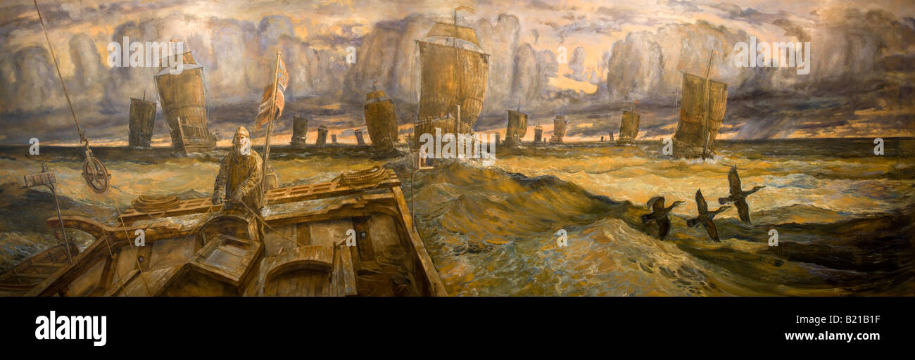 Détail de l'intérieur du MS Nordkapp en 2008 Banque D'Images