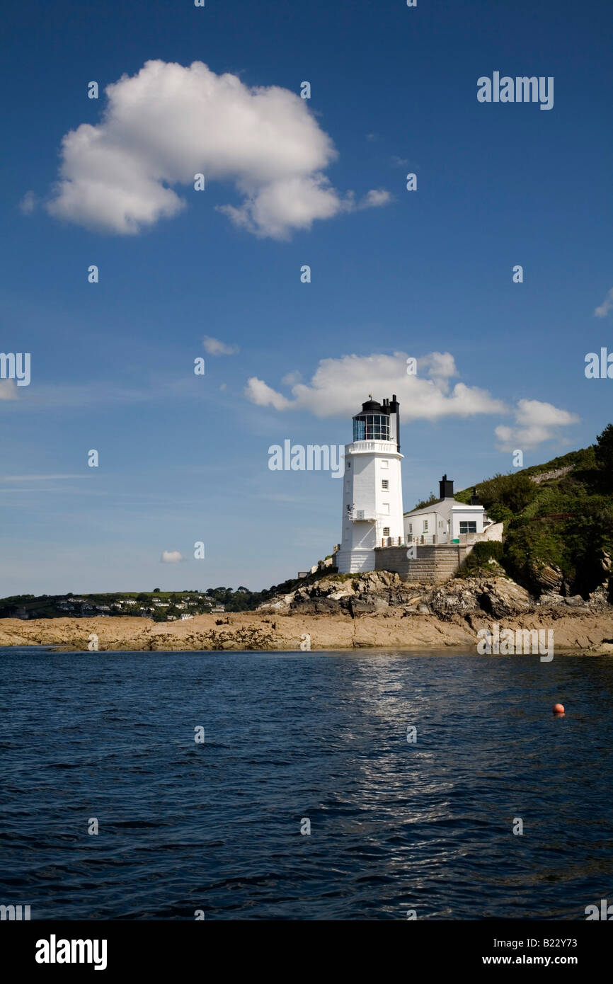 Phare de saint Antoine de la mer Cornwall Banque D'Images