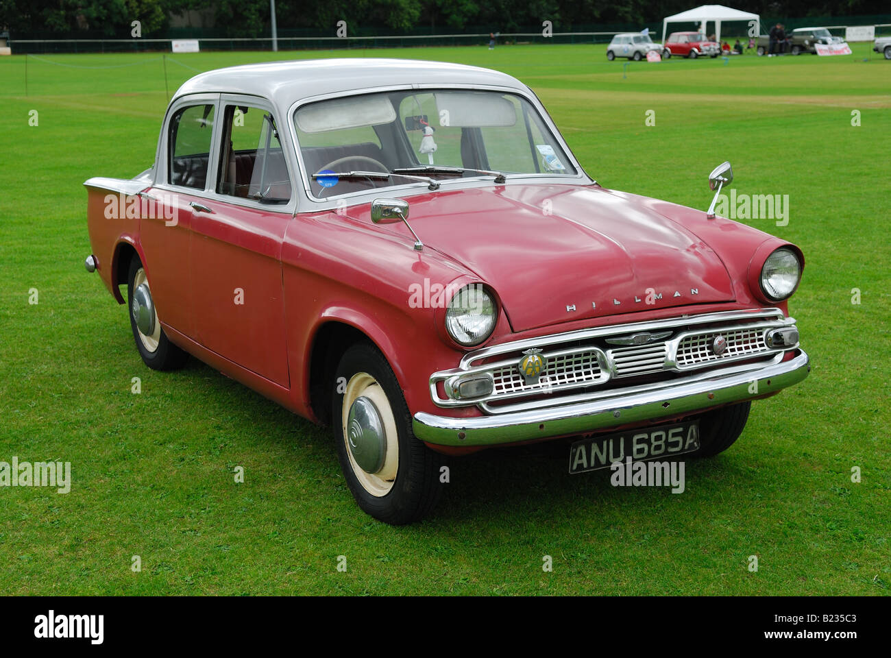 Hillman Minx voiture classique britannique. Banque D'Images