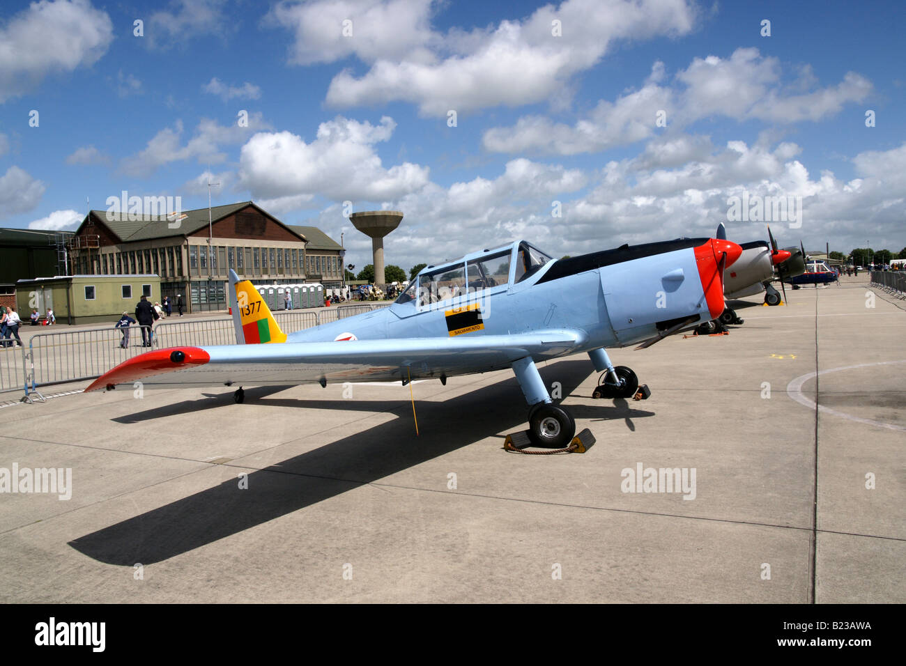 De Havilland Chipmunk Yeovilton Aéronefs d'entraînement Banque D'Images