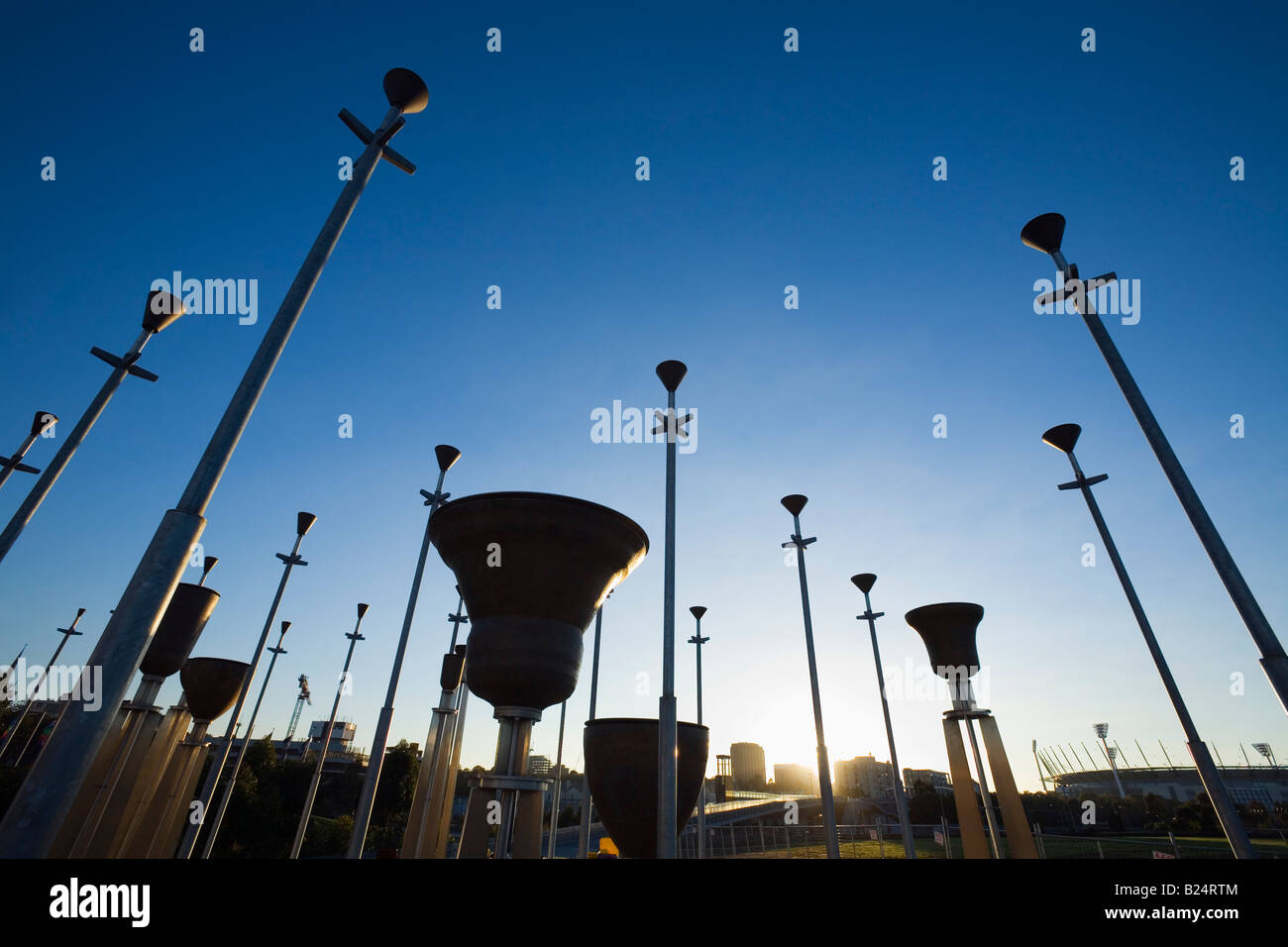 Federation Bells - Melbourne, Victoria, Australie Banque D'Images