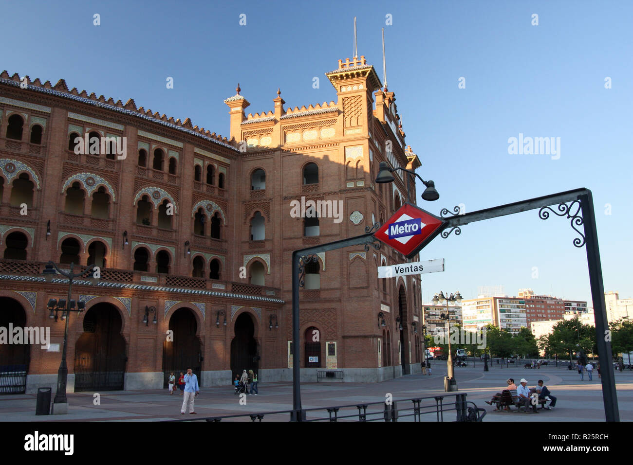 Plaza de Toros de Las Ventas, Madrid, Espagne Banque D'Images