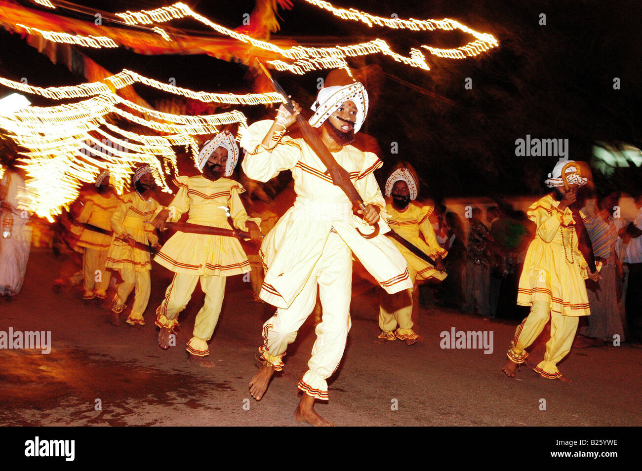 Sri Lanka, Perahera, L'ESALA PERAHERA, photo Kazimierz Jurewicz, Banque D'Images