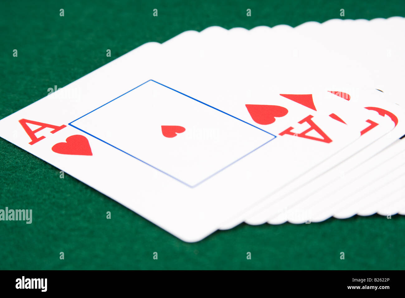 Jeu de cartes Banque D'Images