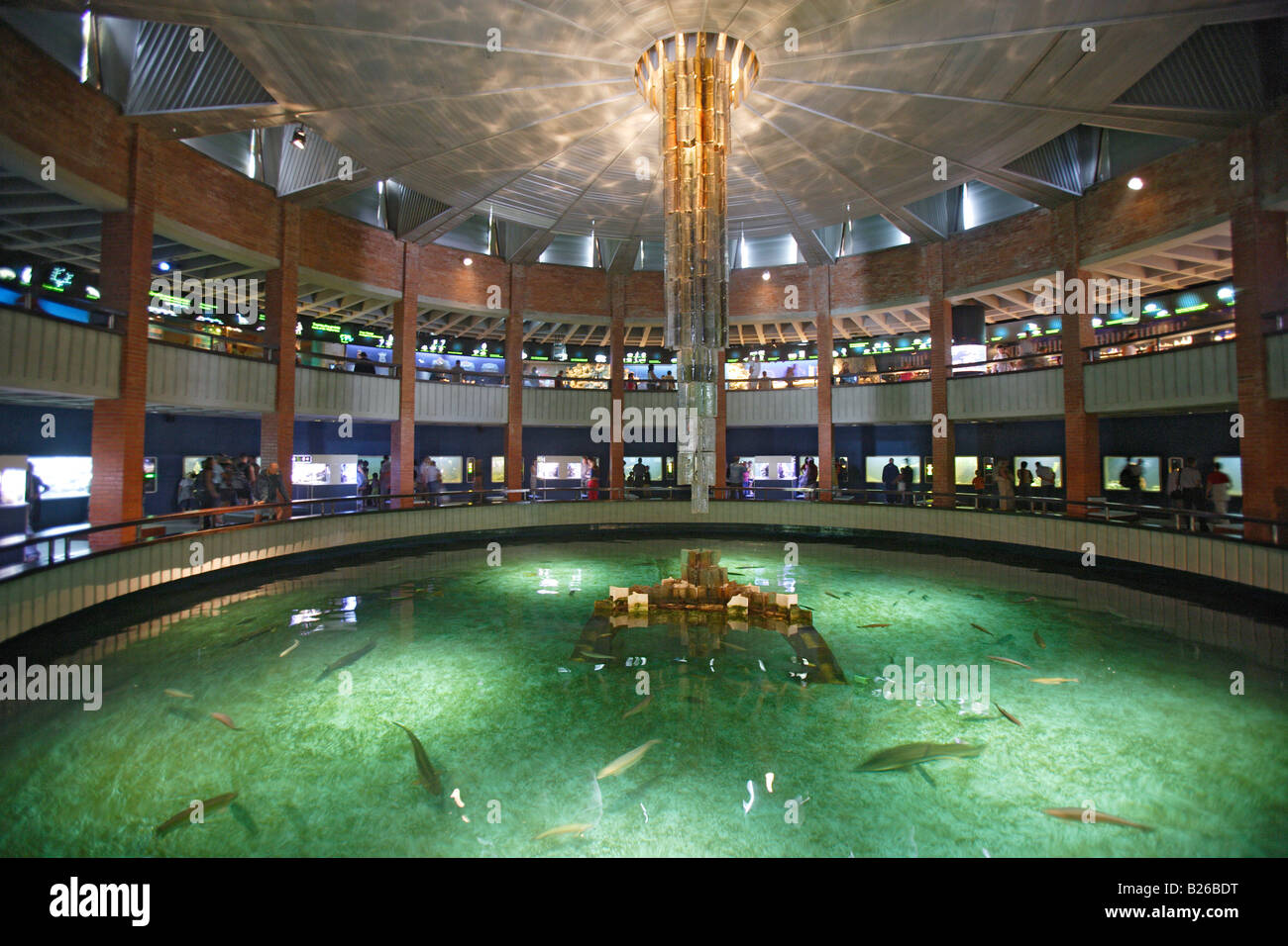 Musée de la mer lituanienne à Klaipeda, Lituanie, Curian spit Banque D'Images