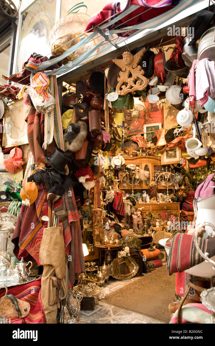 Salon des antiquaires de San Telmo Buenos Aires, Argentine Banque D'Images