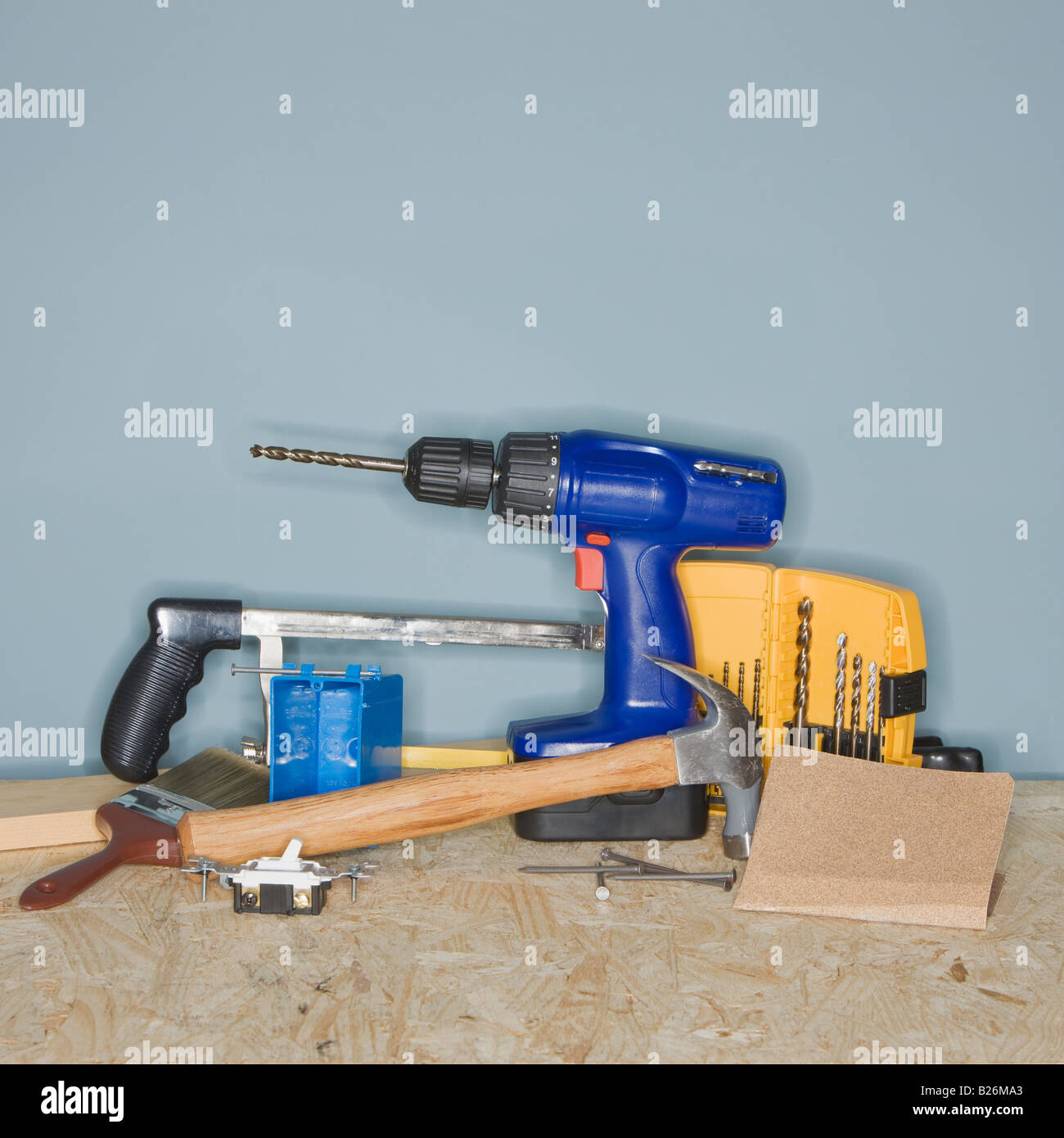 Outils d'amélioration de l'assortiment Banque D'Images