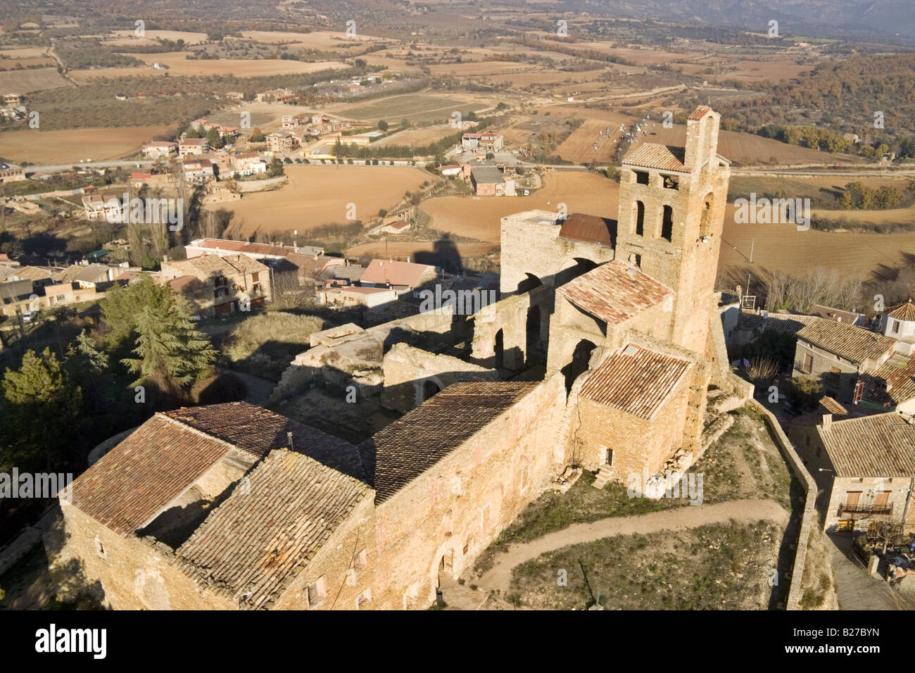 St Peter's, collégiale, Ager. Banque D'Images
