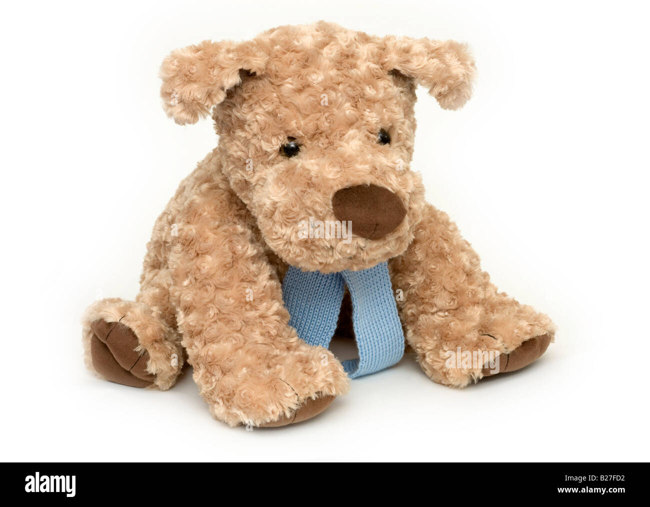 moelleux chien jouet Banque D'Images