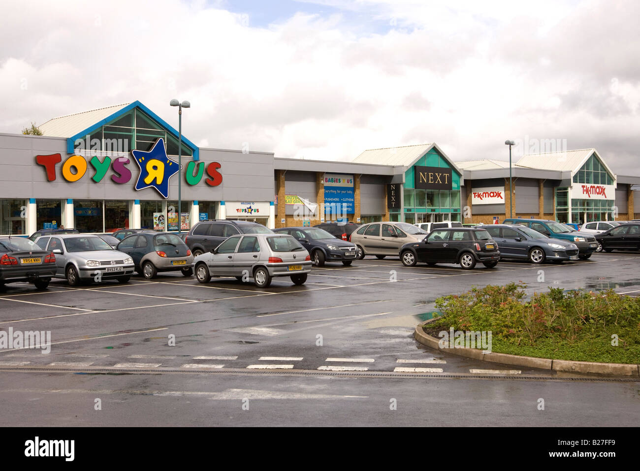 Gallagher Retail Park, Scunthorpe, UK Banque D'Images