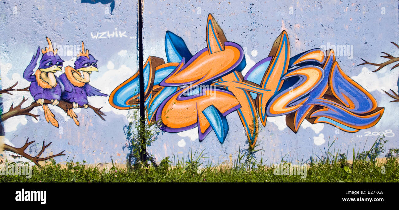Art Graffiti Banque D'Images