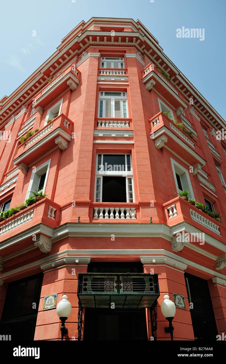 Hôtel Ambos Mundos où Ernest Hemingway séjourné Habana La Havane Cuba Photo  Stock - Alamy