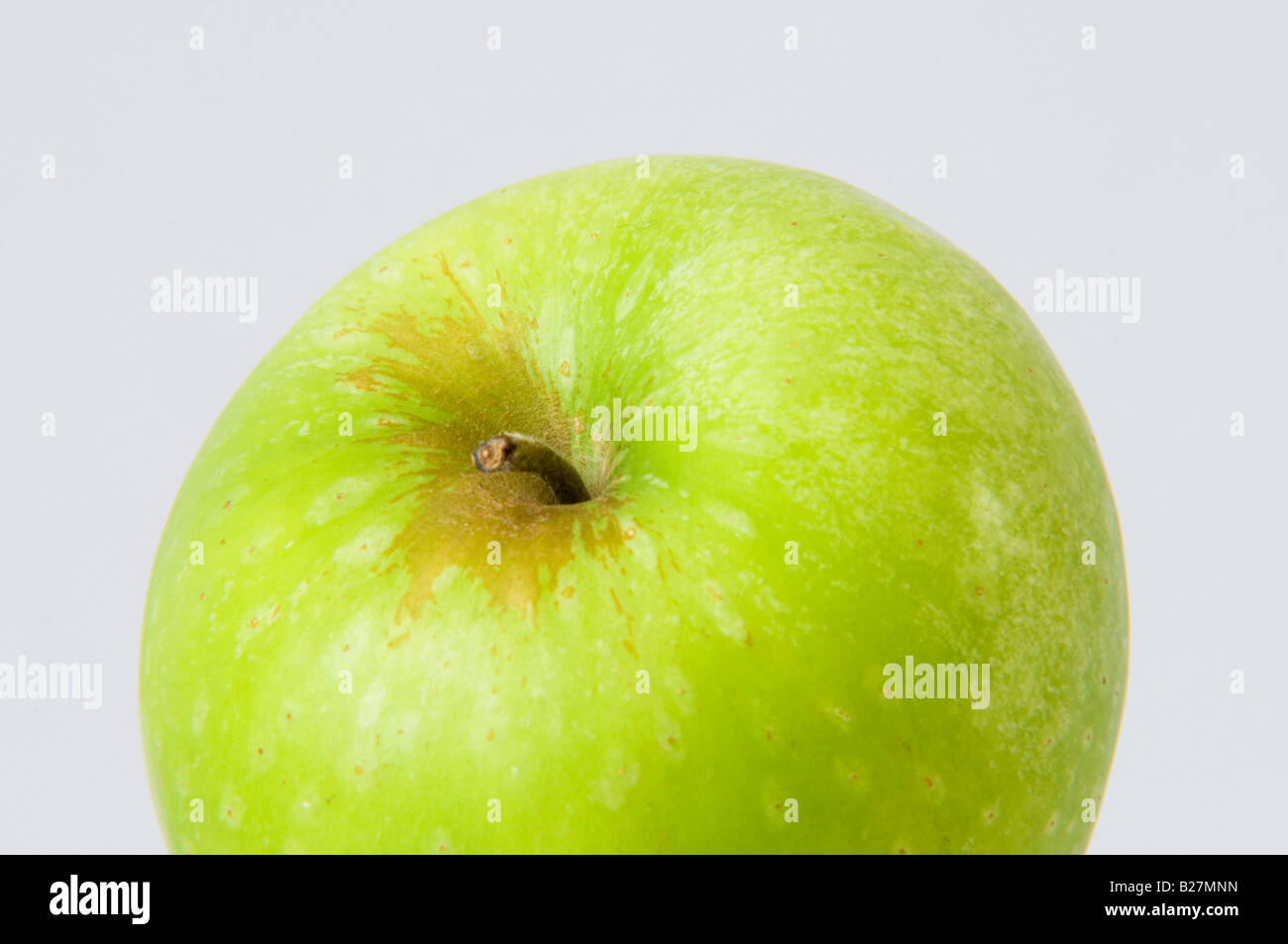 Fruits - pomme verte - Studio Close-up Banque D'Images