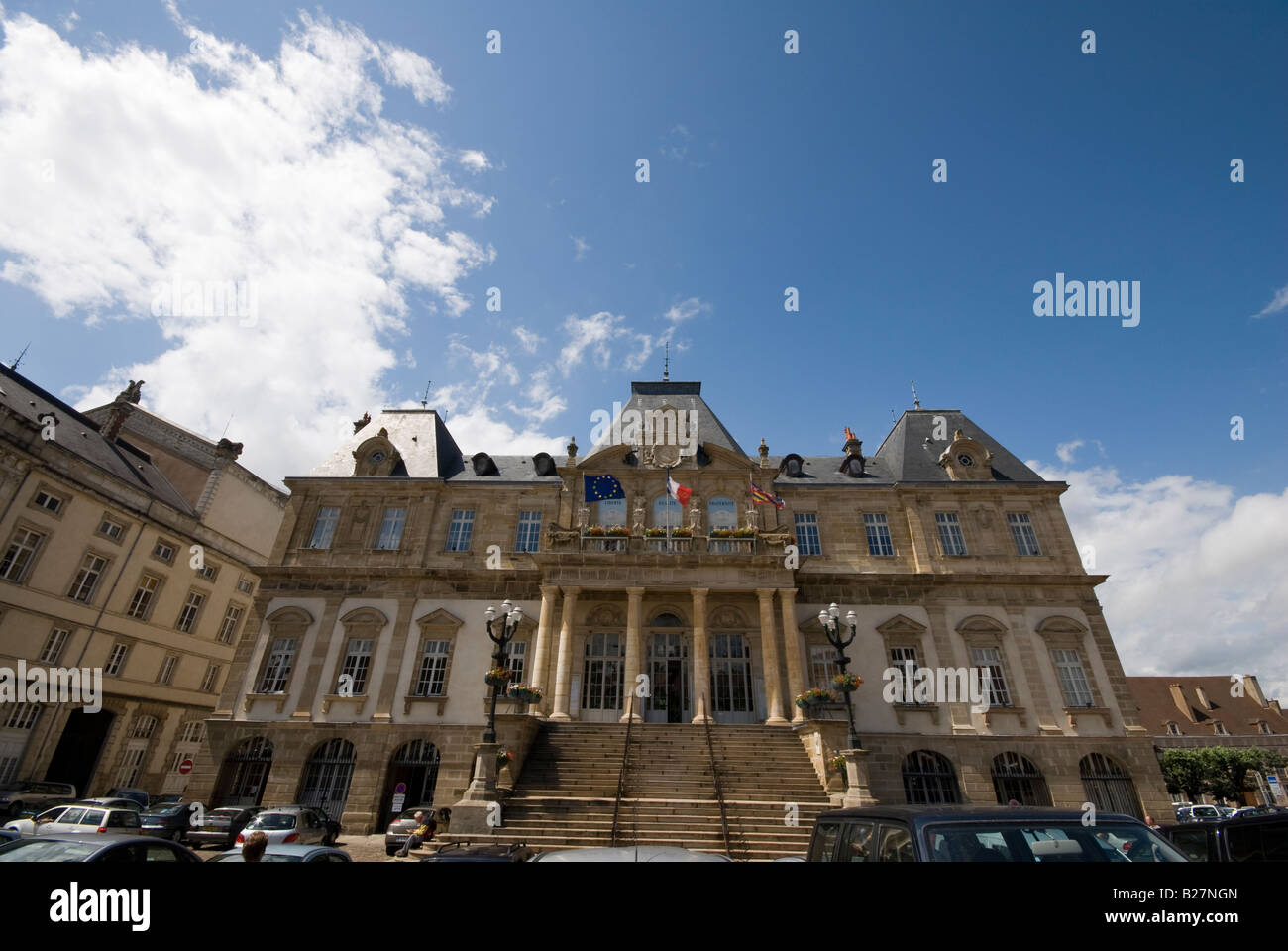 Hôtel de ville d’Autun Banque D'Images