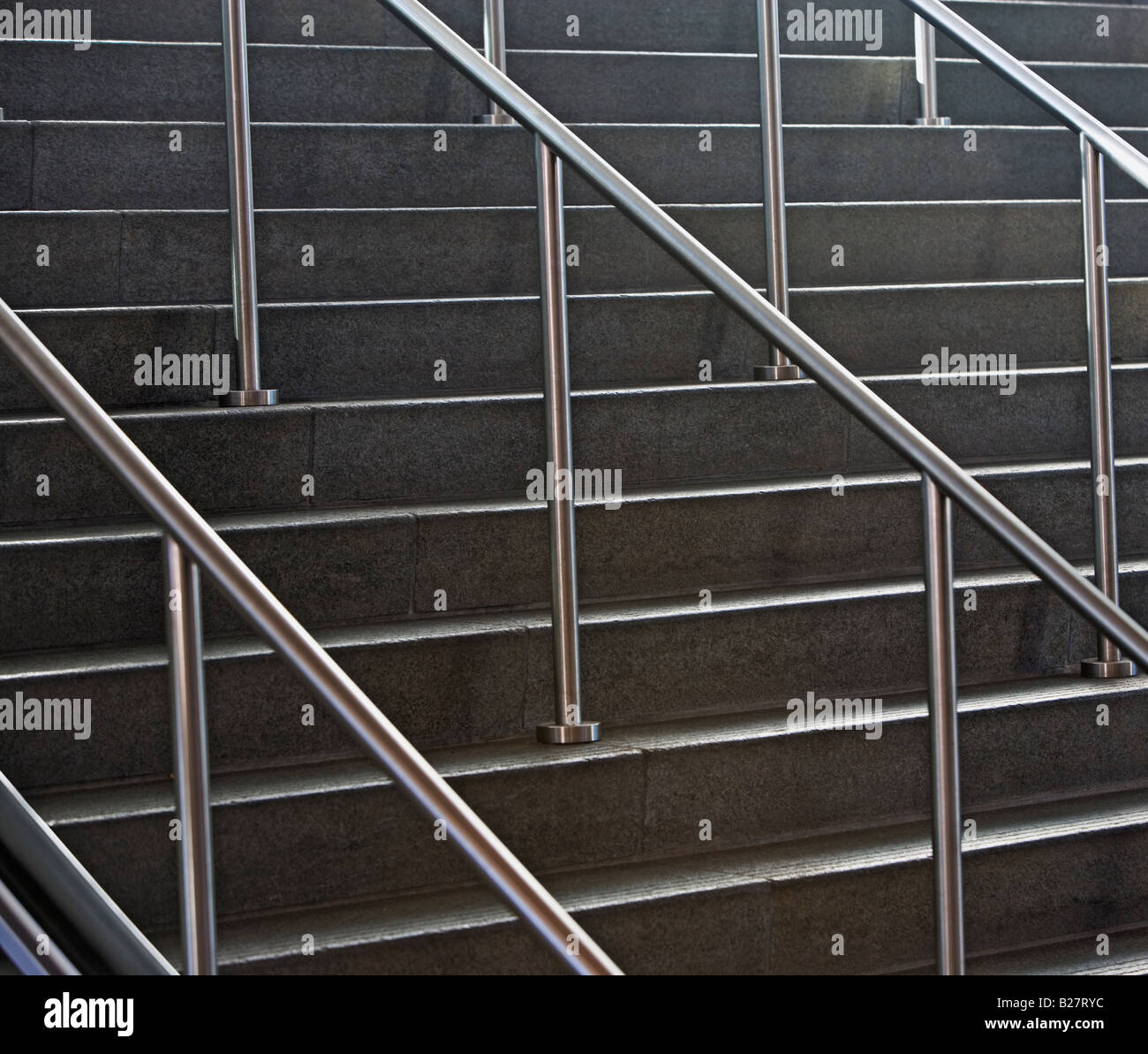 Escalier, New York City, New York, United States Banque D'Images