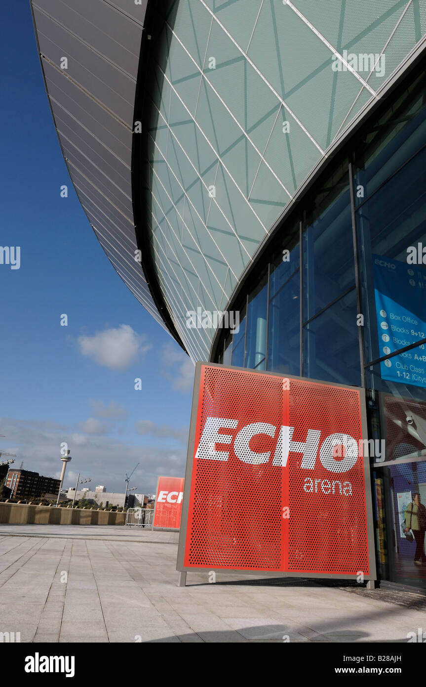 Echo Arena Liverpool Angleterre UK Banque D'Images