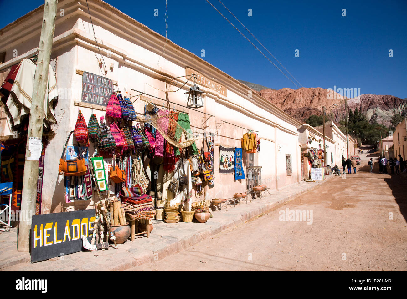 Purmamarca, Province de Jujuy, Argentine Banque D'Images