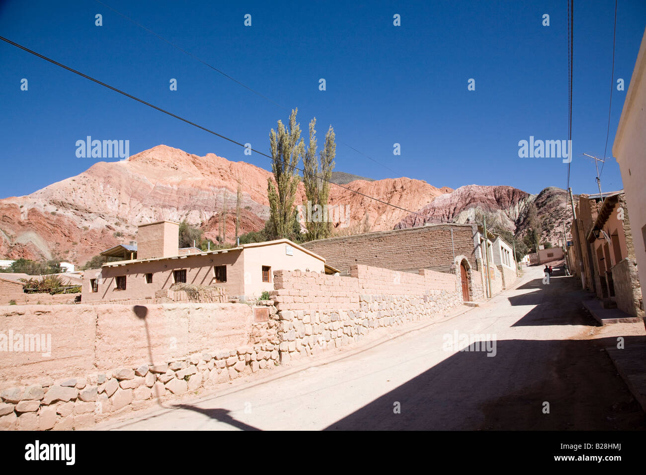 Purmamarca, Province de Jujuy, Argentine Banque D'Images