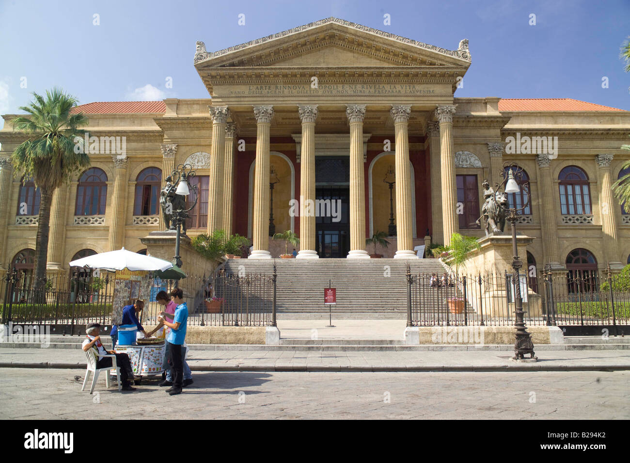 Teatro Massimo Palermo Sicily Date 28 05 2008 réf : ZB693 1143180048 CRÉDIT OBLIGATOIRE Sem - Allemand Photos du Monde Banque D'Images