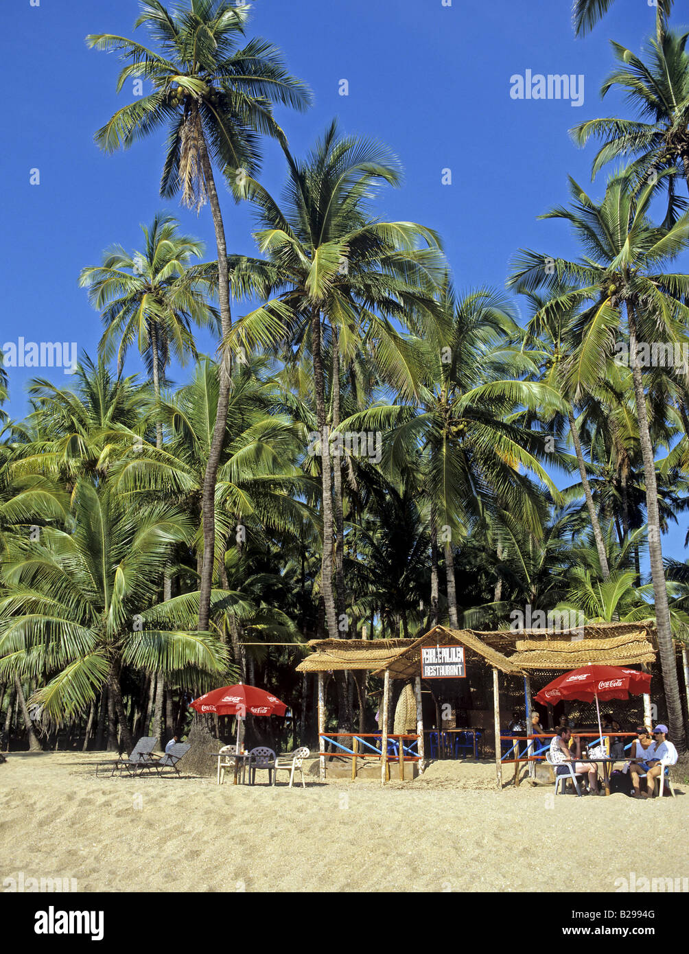 Plage de Palolem Inde Goa State Date 1506 2008 réf : ZB548 1155730129 CRÉDIT OBLIGATOIRE Sem - Allemand Photos du Monde Banque D'Images