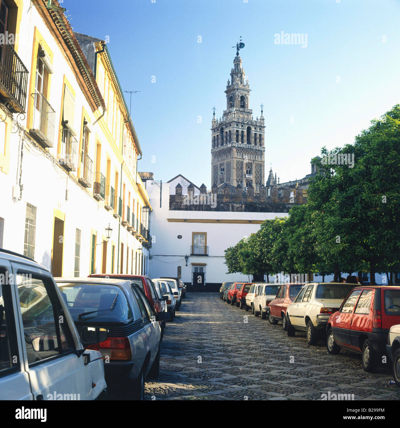 Espagne Selville Girada Tower Date 10 06 2008 réf : ZB575 1148640005 CRÉDIT OBLIGATOIRE Sem - Allemand Photos du Monde Banque D'Images