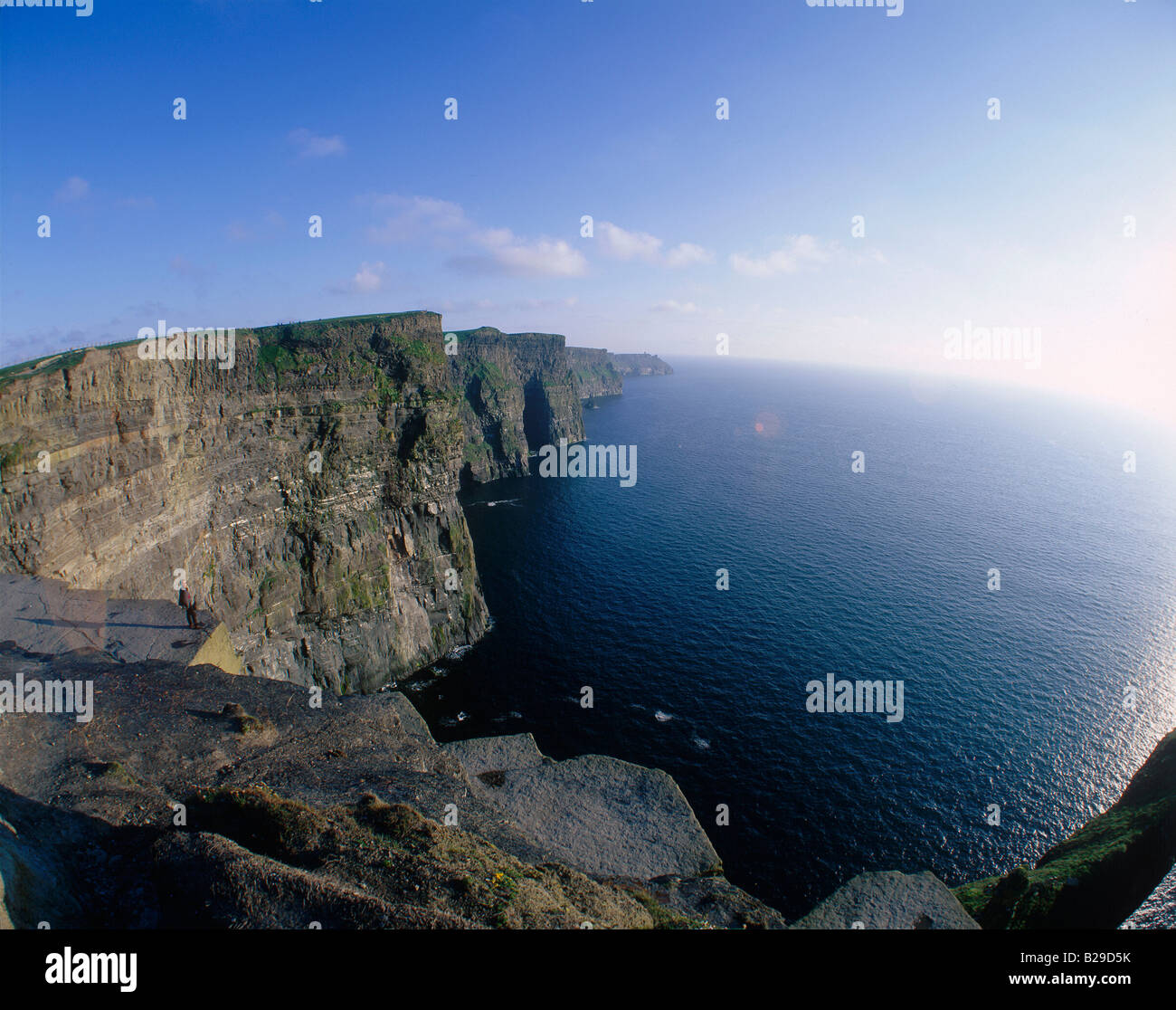 Falaises / Moher Banque D'Images