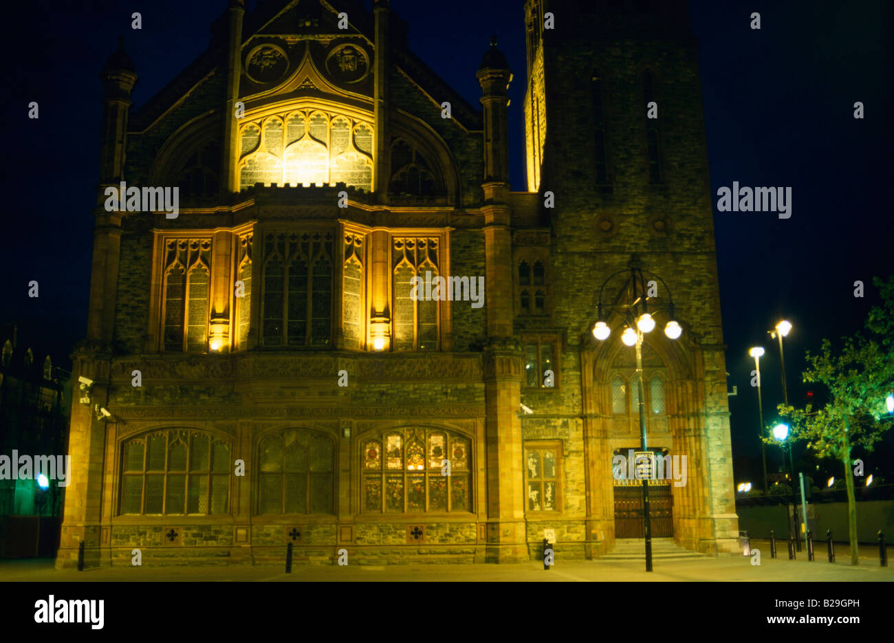 Derry / cathédrale Banque D'Images