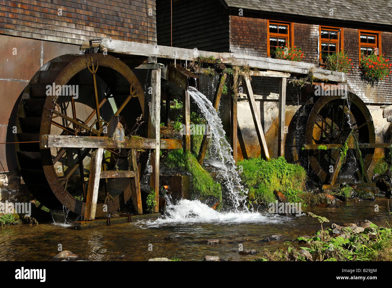 Witch Mill / Furtwangen Banque D'Images