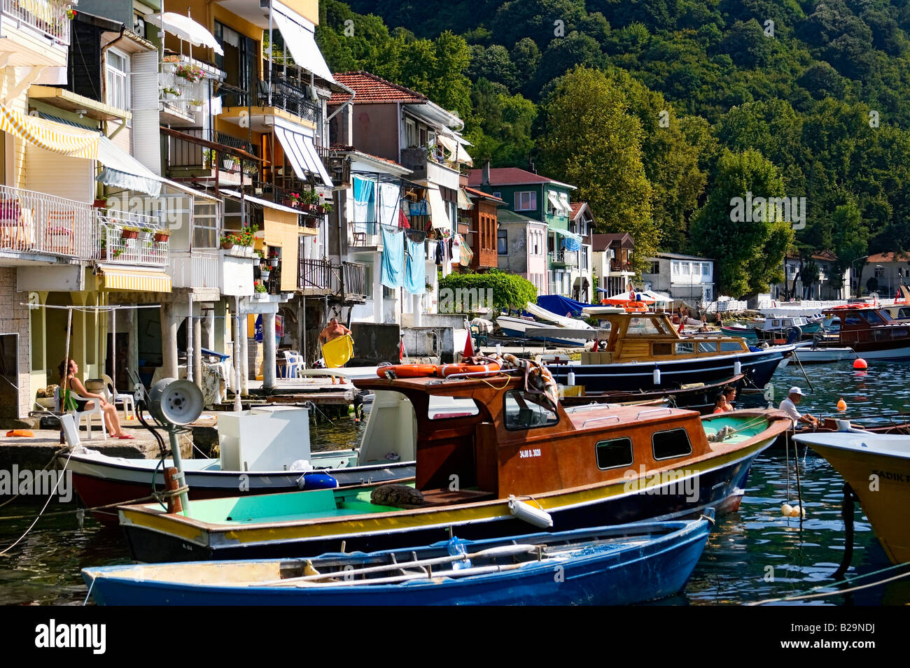 L'Anadolu Kavagi bateau / Banque D'Images