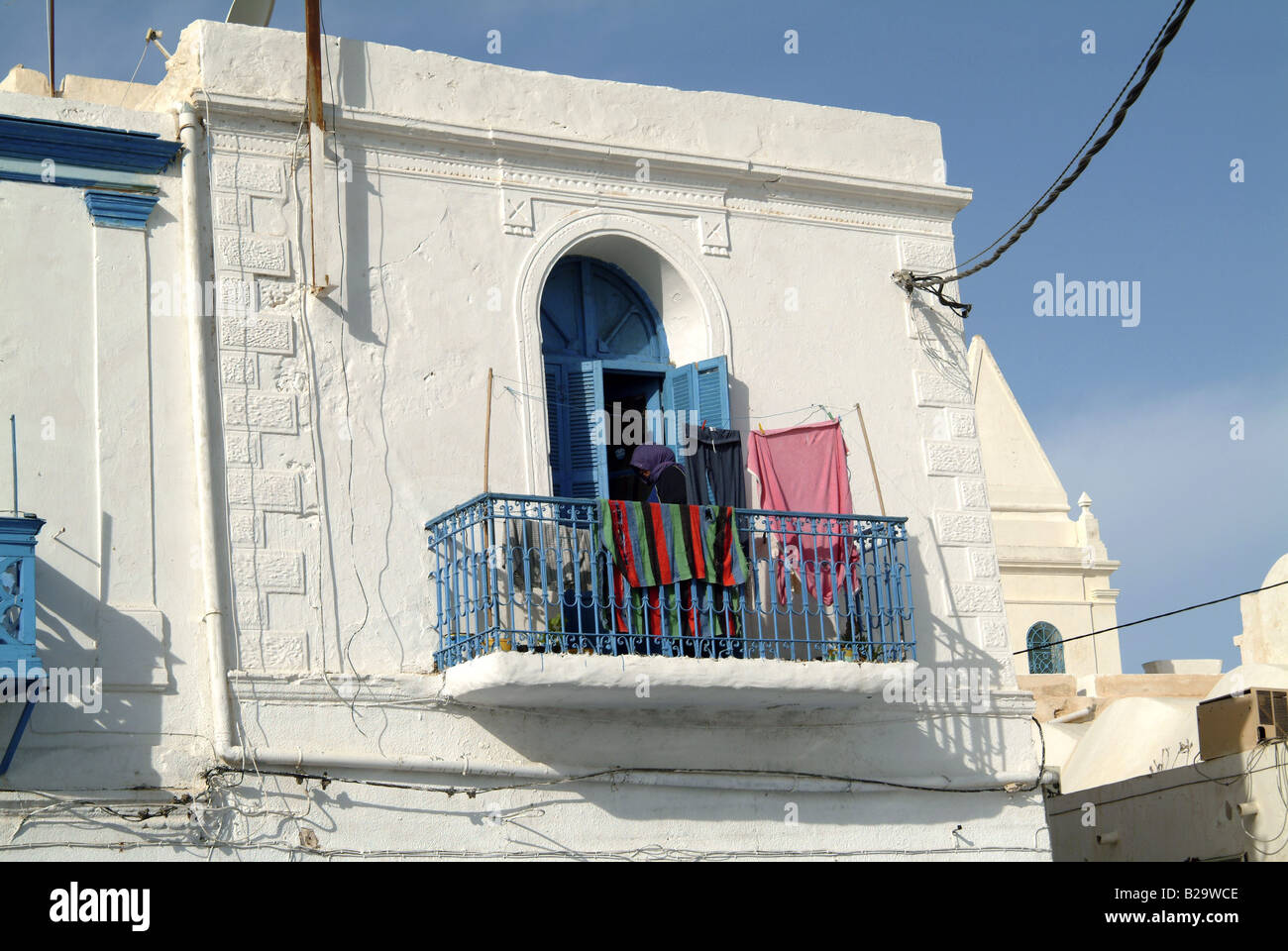 Houmt Souk Djerba Tunisie Ref WP VAA 1364 CRÉDIT OBLIGATOIRE Sem - Allemand Photos du Monde Banque D'Images