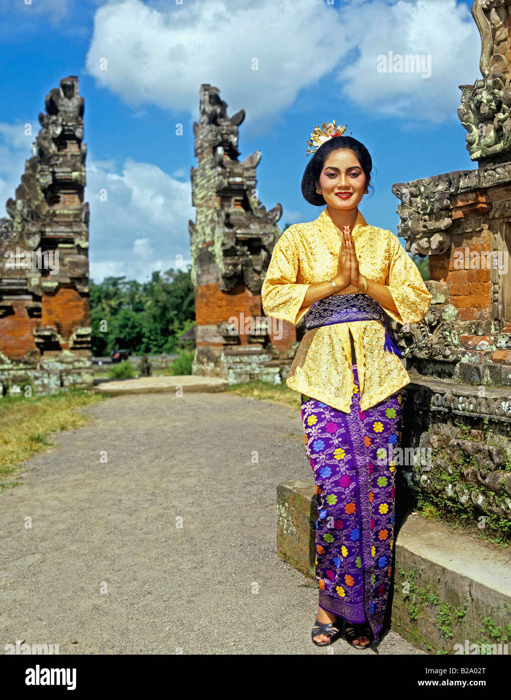 Des tenues de Bali Indonésie Date 28 03 2008 Ref WP B548 1116530020 CRÉDIT OBLIGATOIRE Sem - Allemand Photos du Monde Banque D'Images